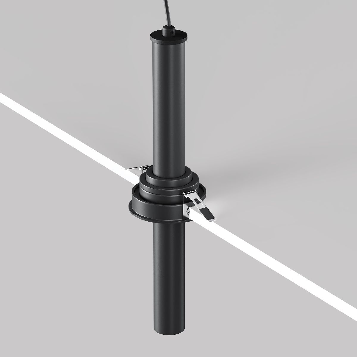 встраиваемый светильник maytoni focus t c140rs-l300-7w3k-b