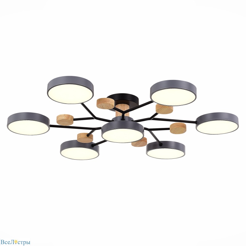 люстра на штанге evoluce faema sle6006-702-07