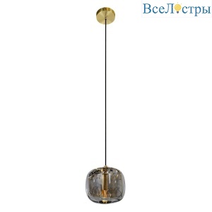 Подвесной светильник Belfast Pansy 6214-1 BR GR