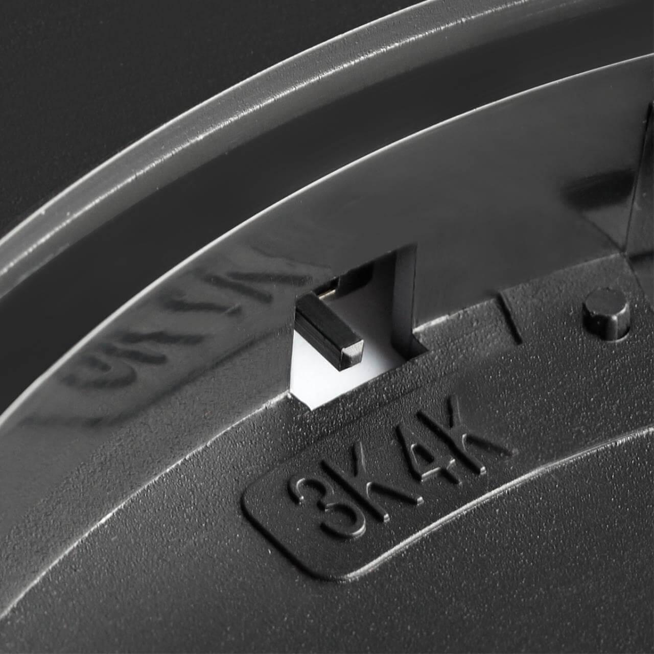 настенно-потолочный светодиодный светильник sonex mitra omega black 7662/32l