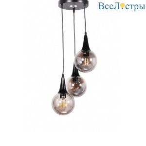Подвесная люстра Lumina Deco Rocherro LDP 11191-3 BK