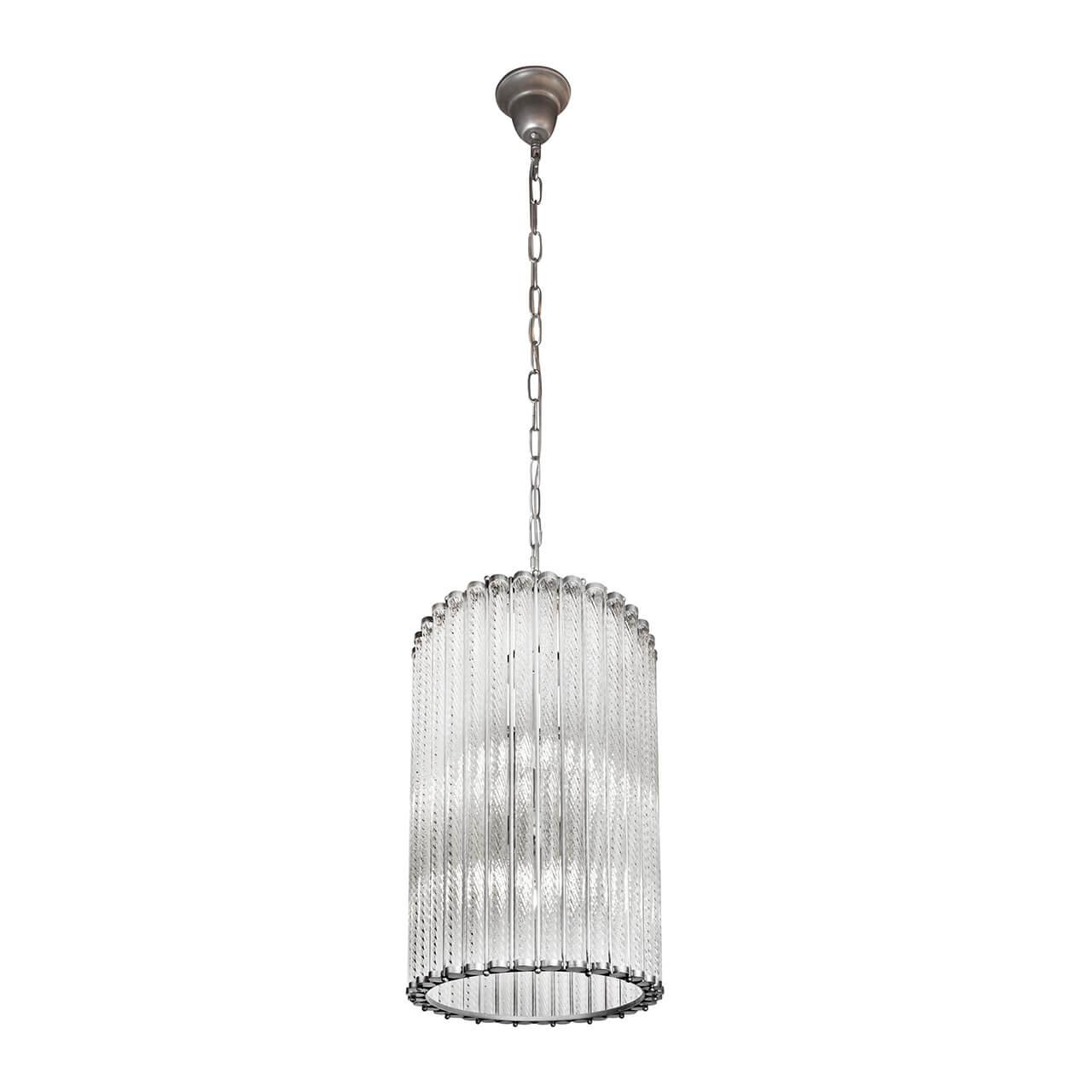 подвесная люстра ilamp manhattan md0266-6 silver