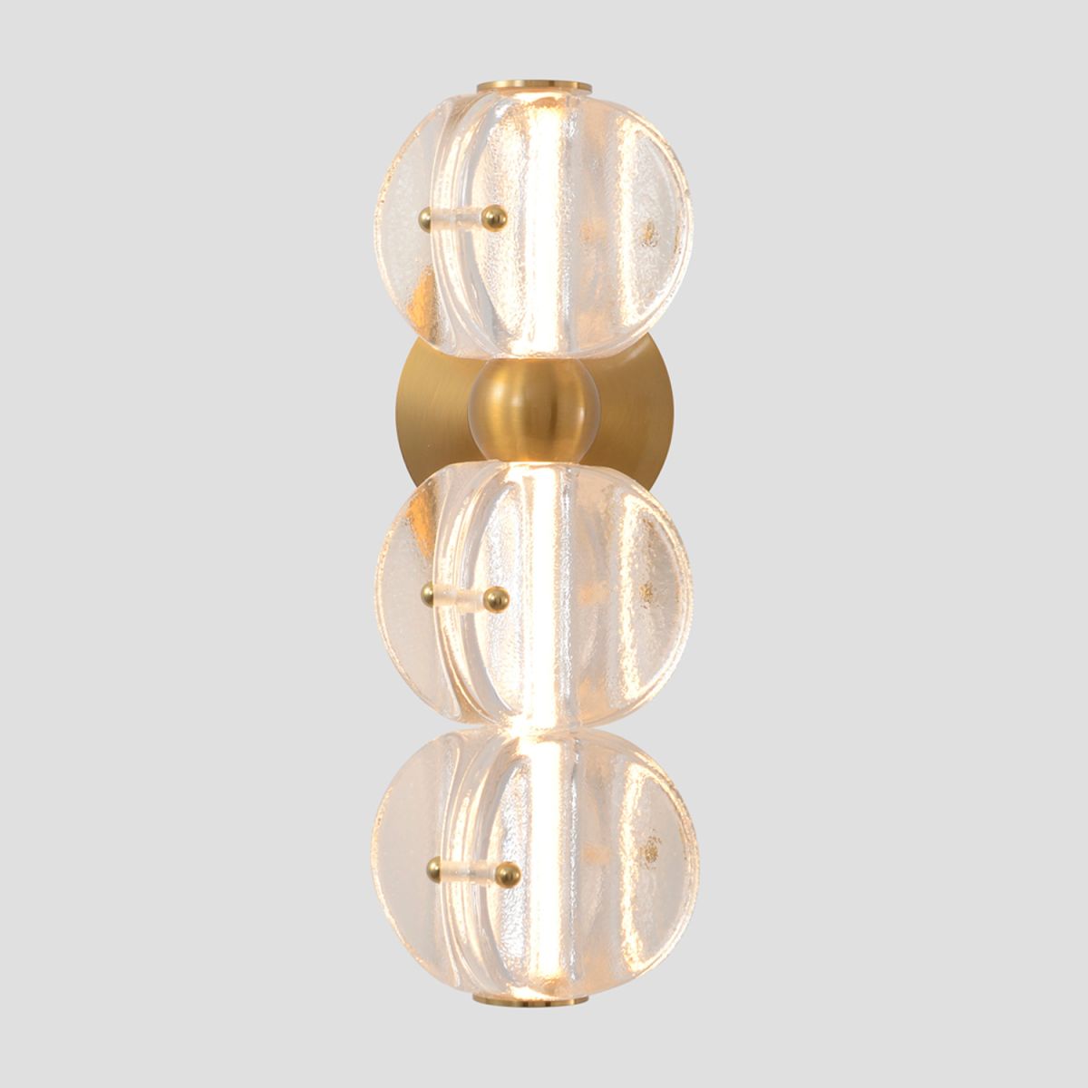 бра crystal lux rich ap12w led