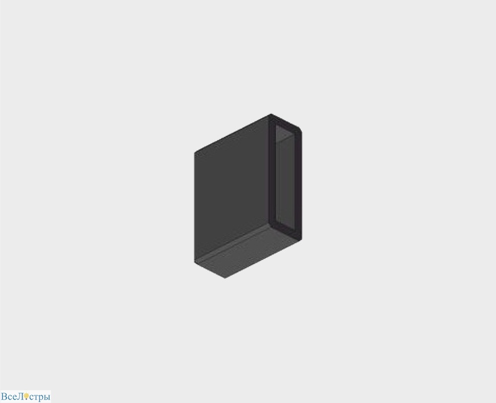 комплект заглушек (2 шт.) italline fantom it010-4014 black