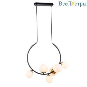 Подвесная люстра Indigo Nuvole 11002/6P Black V000088