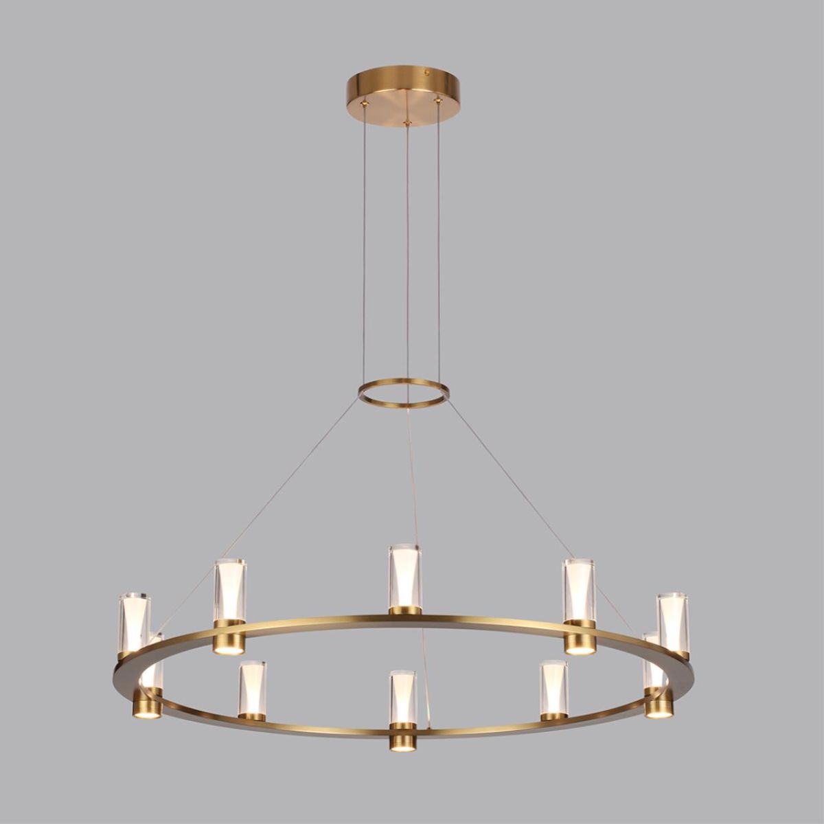 подвесная люстра odeon light hightech defance 7144/70l