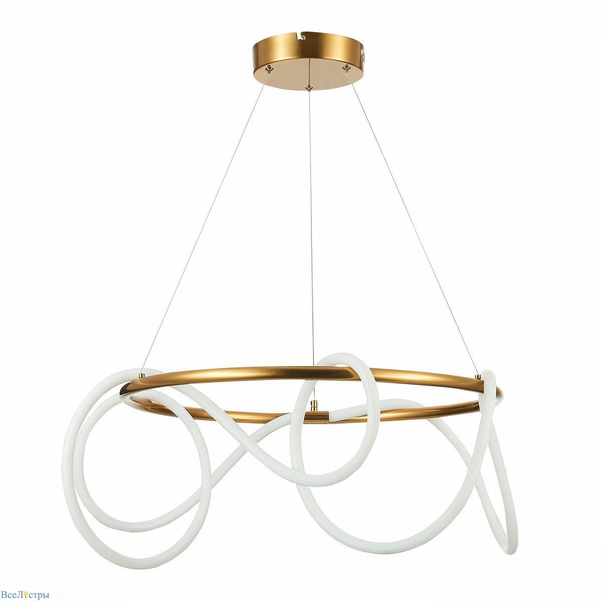 подвесной светодиодный светильник st luce sagrato sl6102.303.55