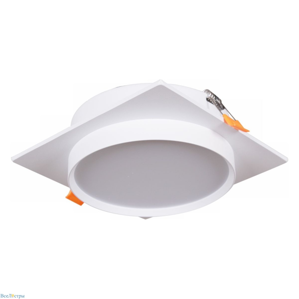 встраиваемый светильник reluce 70001-9.0-001ld gx70 wt