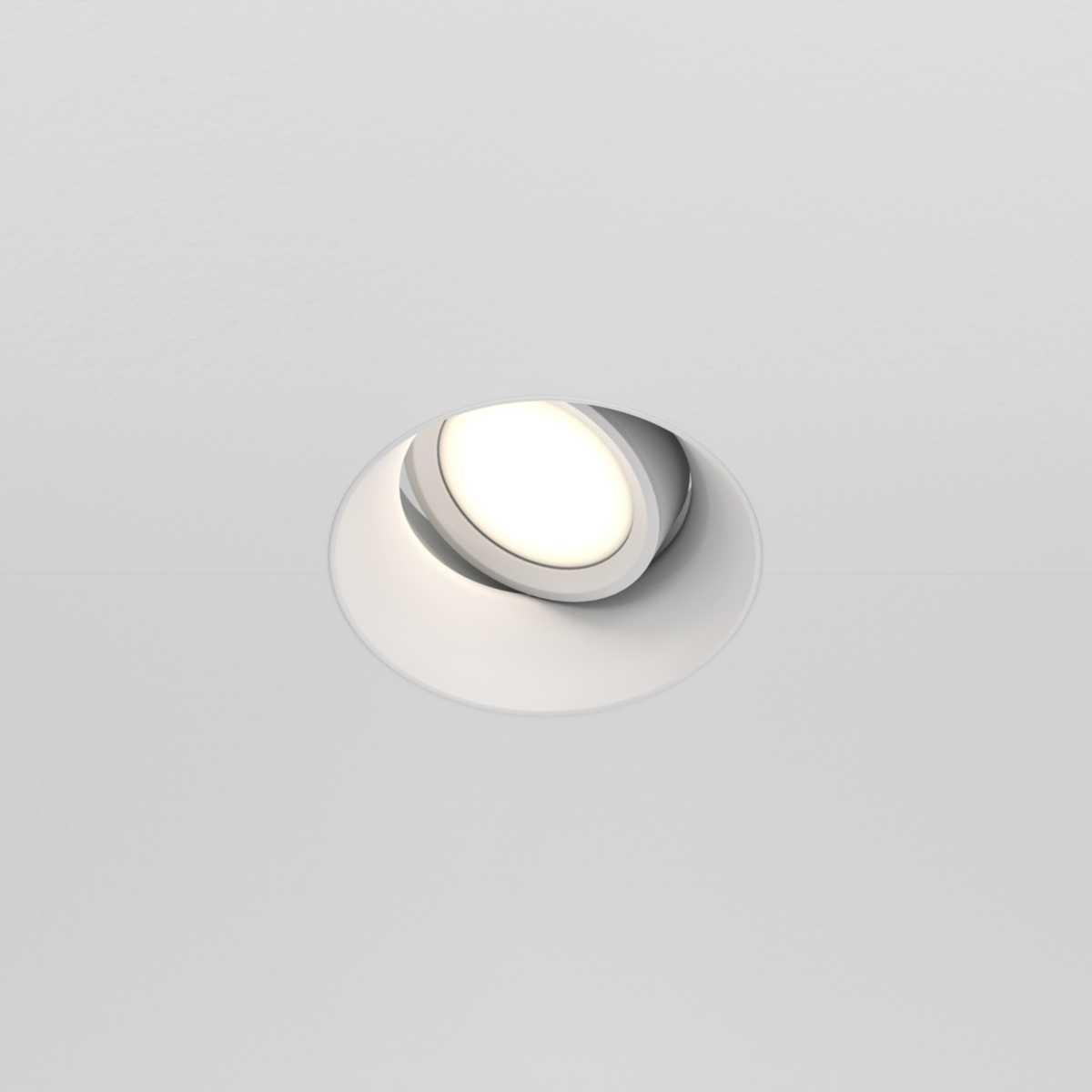 встраиваемый светильник maytoni technical dot dl042-01-rd-w