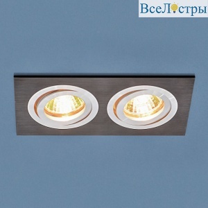 Встраиваемый светильник Elektrostandard 1051/2 BK черный 4690389083662