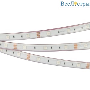 Светодиодная лента герметичная Arlight RTW-PS-B30-13mm 12V RGB (7.2 W/m, IP67, 5060, 5m) 028711