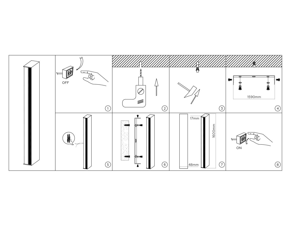 настенный светильник ambrella light comfort fl76166