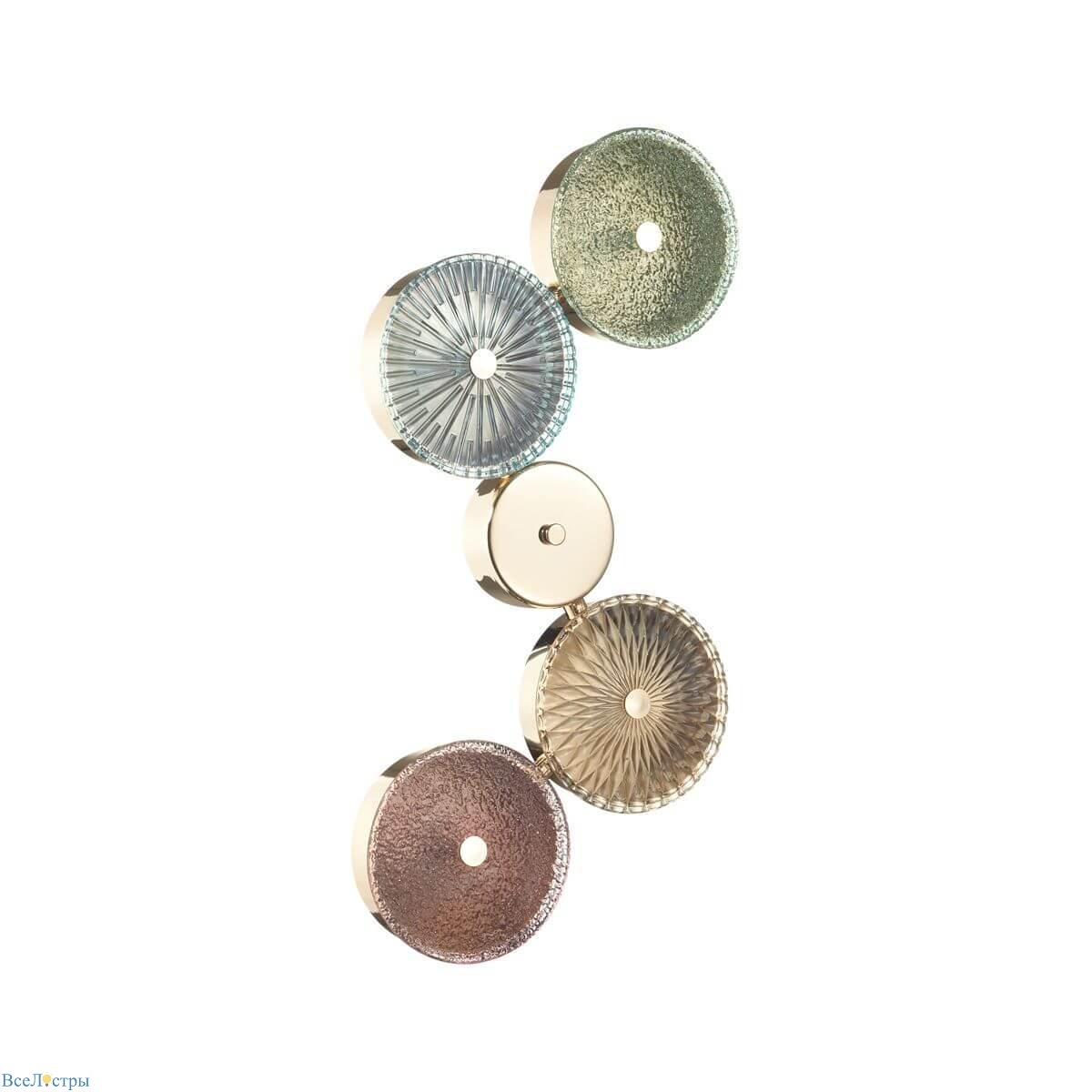 бра odeon light exclusive caramella 5412/25wl