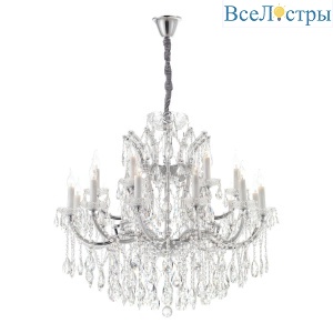 Подвесная люстра iLamp Diamond 6071-18 CR+CL
