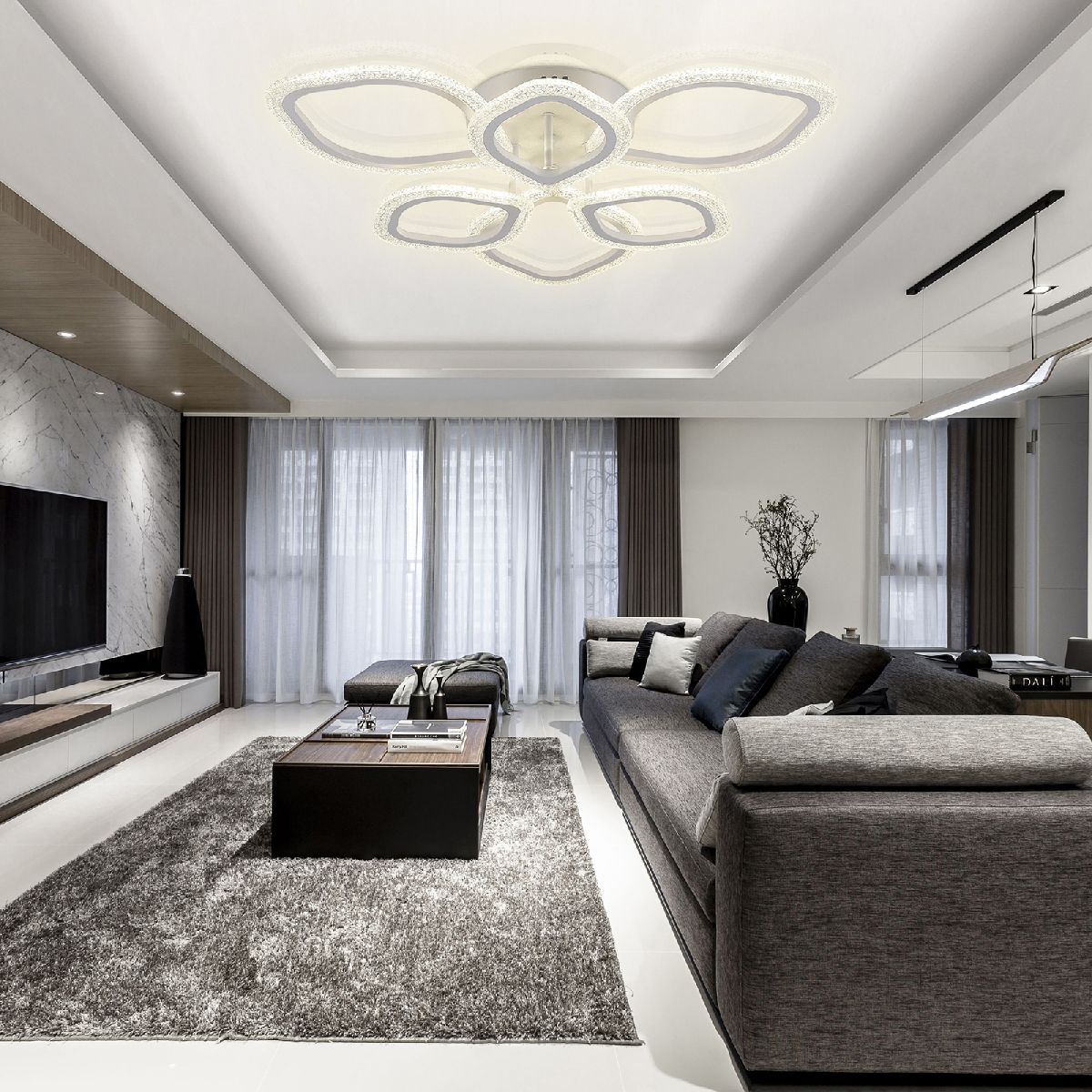 потолочная люстра natali kovaltseva angel led lamps 81192