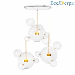 Подвесная светодиодная люстра Loft IT Bolle 2027-D3