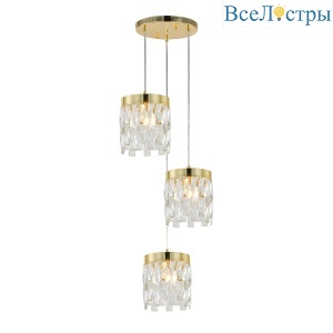 Подвесной светильник Indigo Anna 12029/3P Gold V000495
