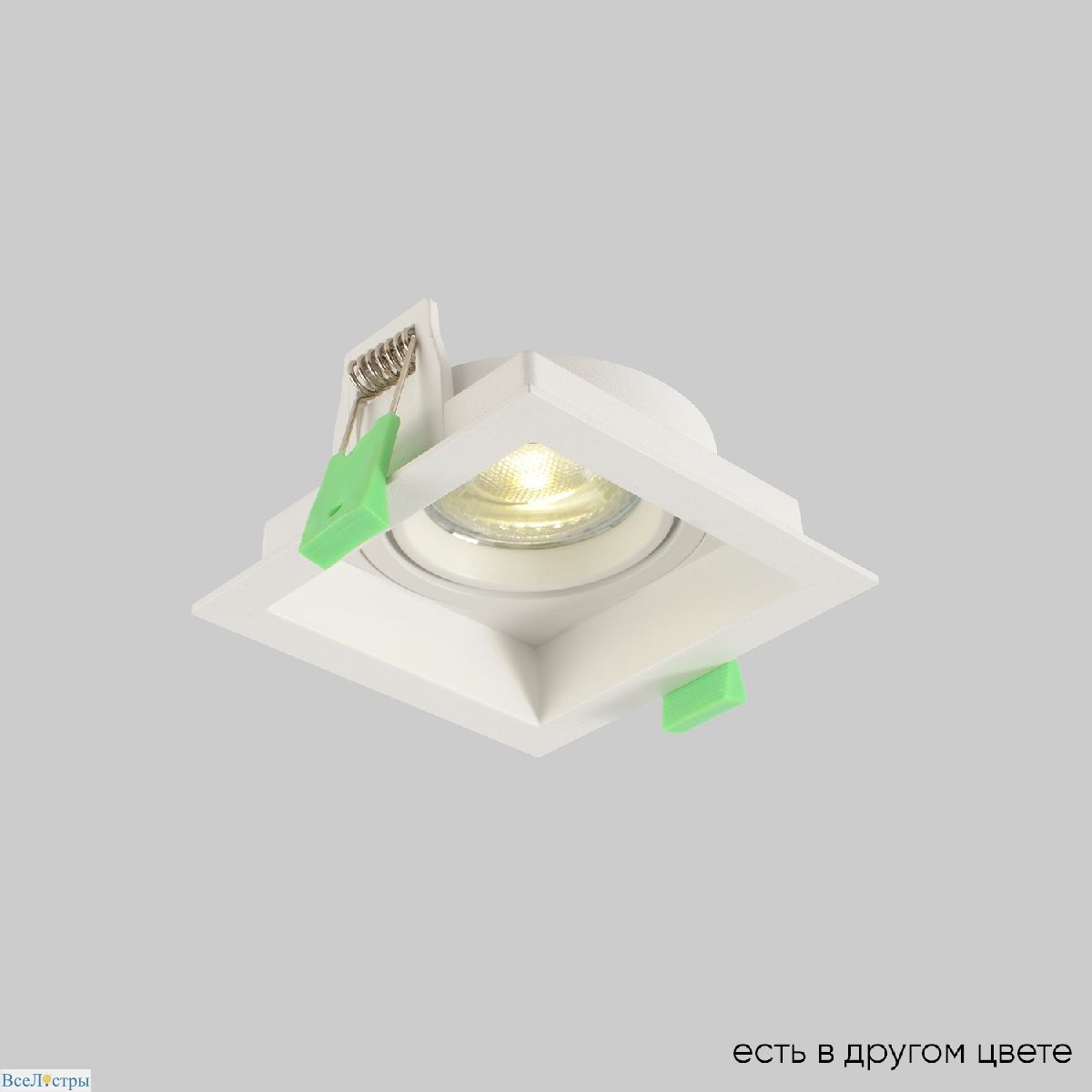 встраиваемый светильник crystal lux clt 068c1 wh