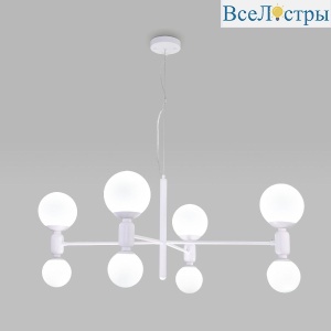 Подвесная люстра Eurosvet Bubble 30182/8 белый Smart a063210