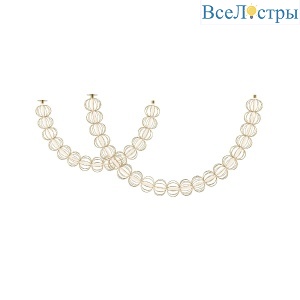 Подвесная люстра Maytoni Golden Cage MOD216PL-L42G3K