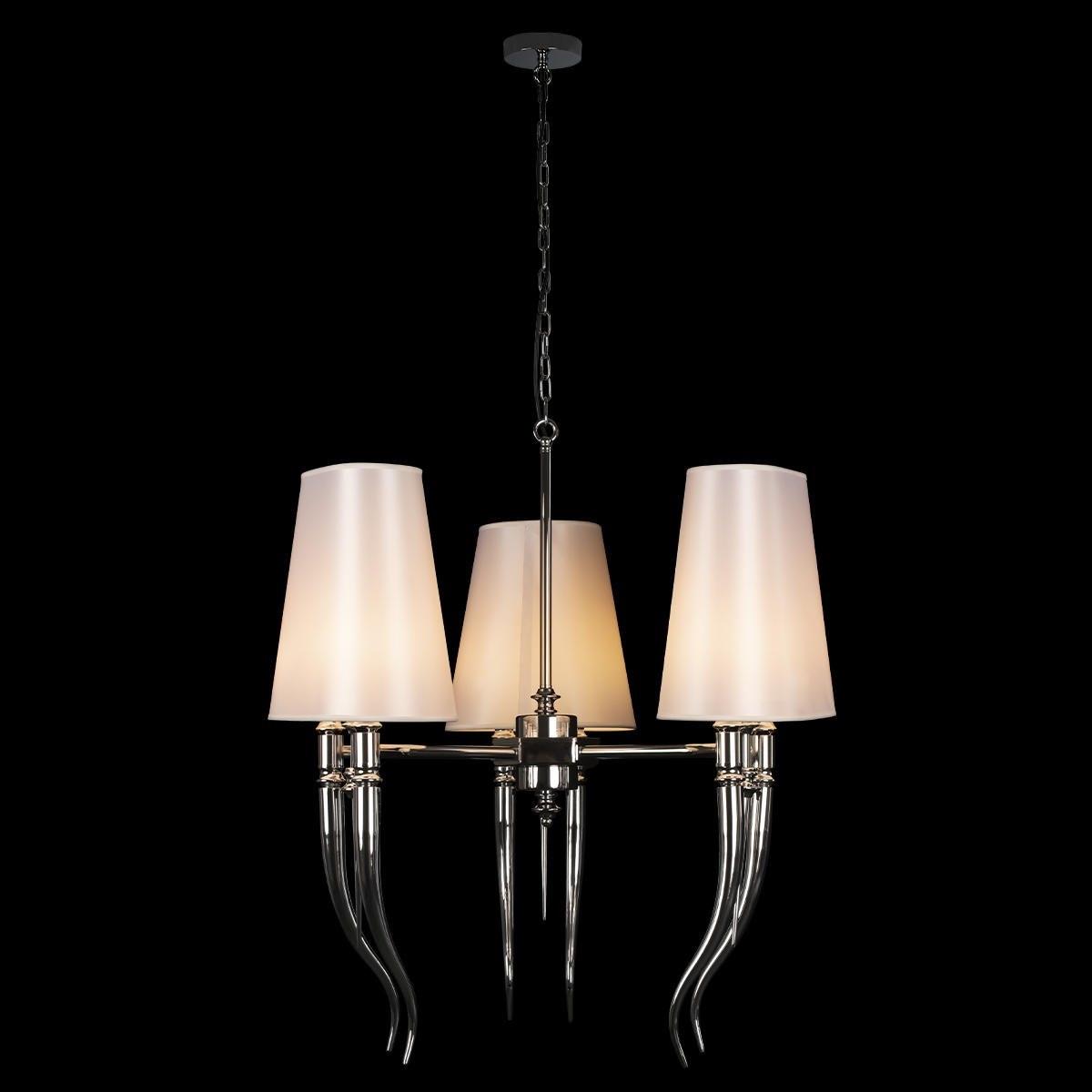 подвесная люстра loft it brunilde 10207/6 chrome