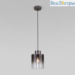 Подвесной светильник Eurosvet Trim 50227/1 дымчатый