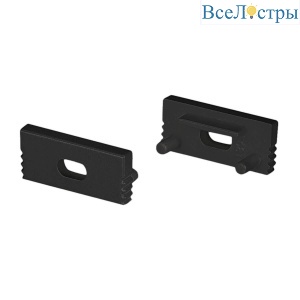 Заглушка Arlight SL-SLIM-H7 BLACK с отверстием 037510