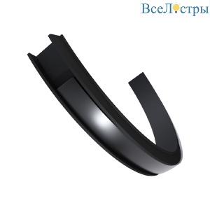 Профиль алюминиевый (рассеиватель, заглушки - 2 шт., крепеж - 4 шт.) Apeyron 08-35-Ч