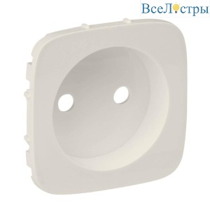 Лицевая панель Legrand Valena Allure розетки б/з слоновая кость 754976