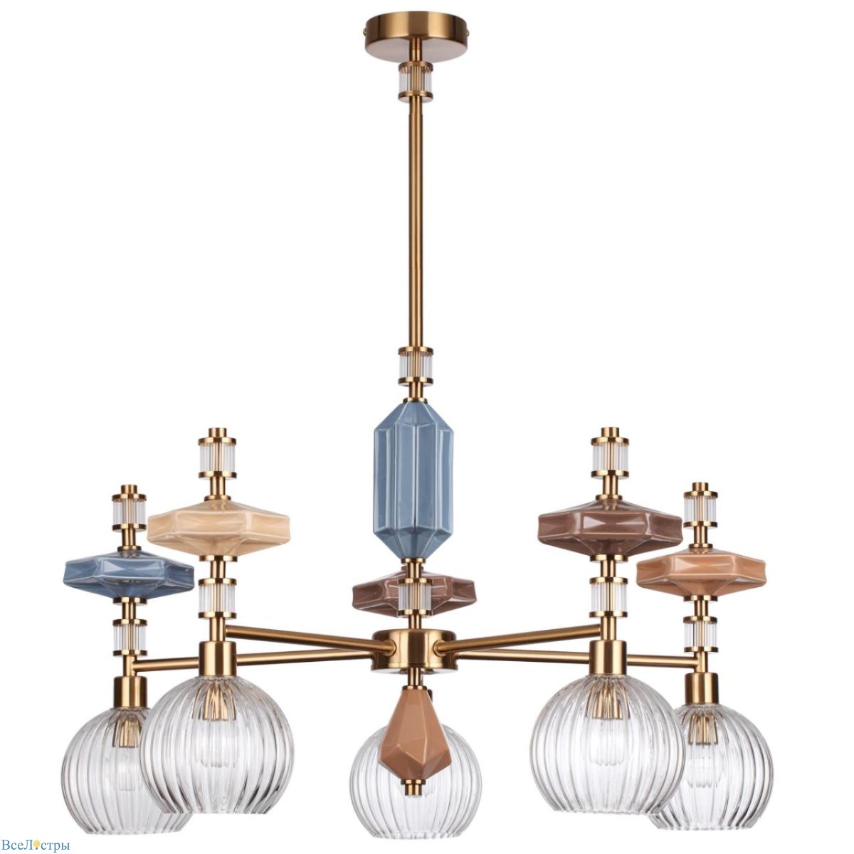 люстра на штанге odeon light modern terra 5414/5