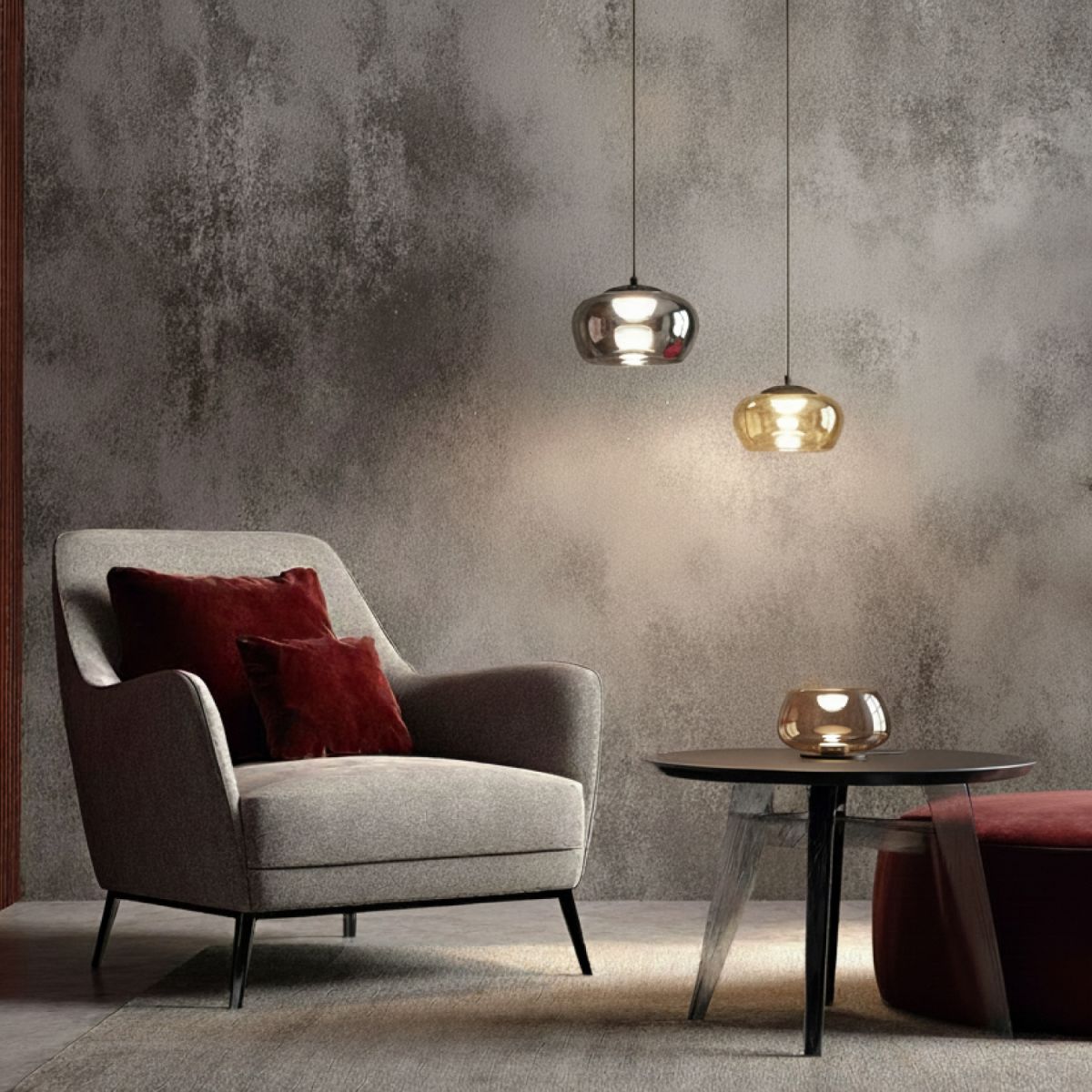 подвесной светильник denkirs floa dk6742-bk+sm