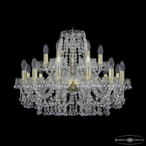 Подвесная люстра Bohemia Ivele Crystal 1409/12+6/240 G