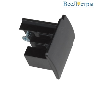 Заглушка Uniel UFB-C41 BLACK 1 POLYBAG