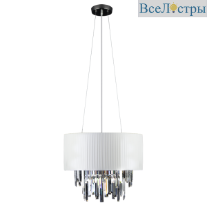 Подвесная люстра Eurosvet Amantea 10122/6 хром/прозрачный хрусталь Strotskis Smart (10106/6) a054108