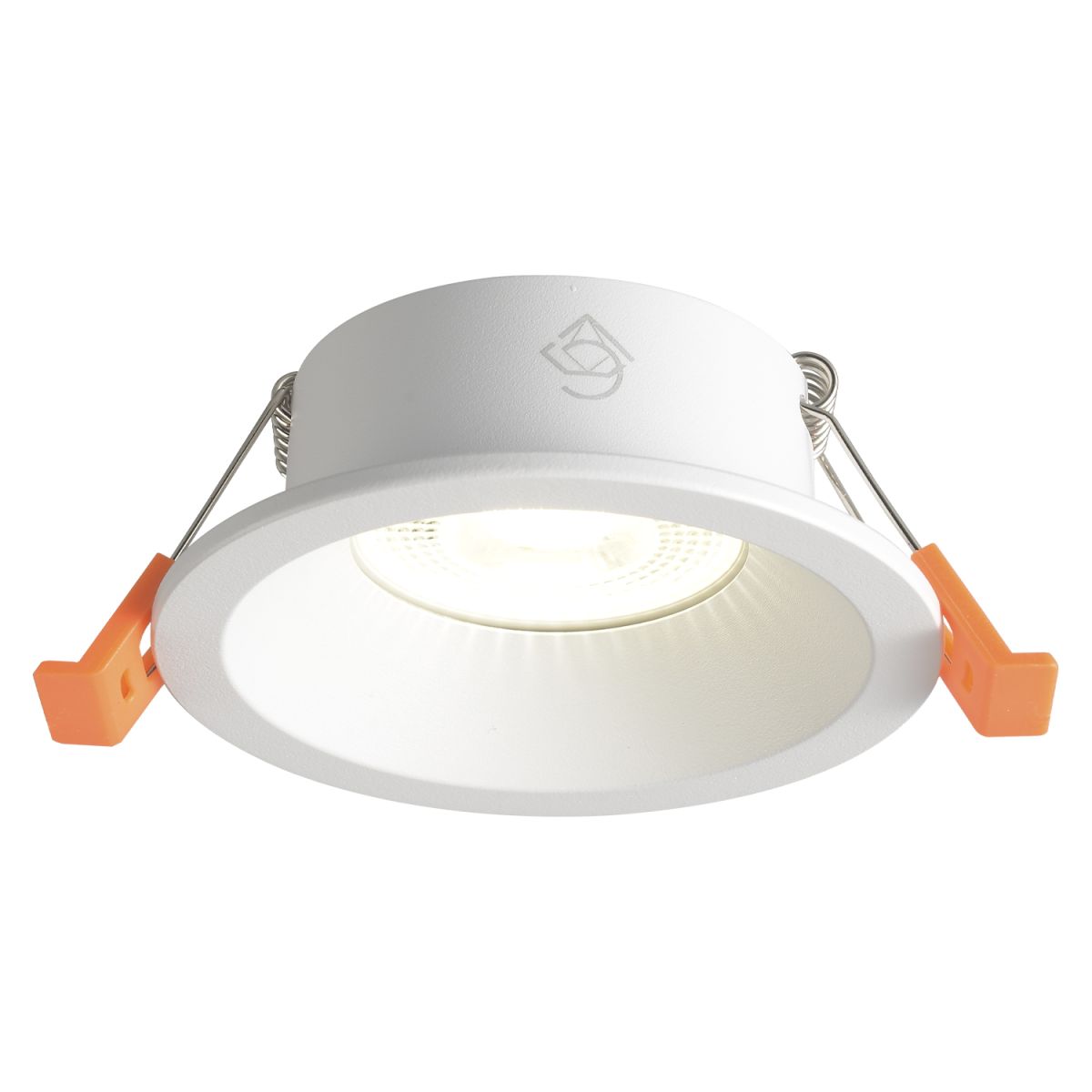 встраиваемый светильник crystal lux clt 080c1 wh
