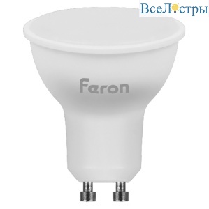 Лампа светодиодная Feron LB-24 MR16 GU10 5W 175-265V 2700K 51215