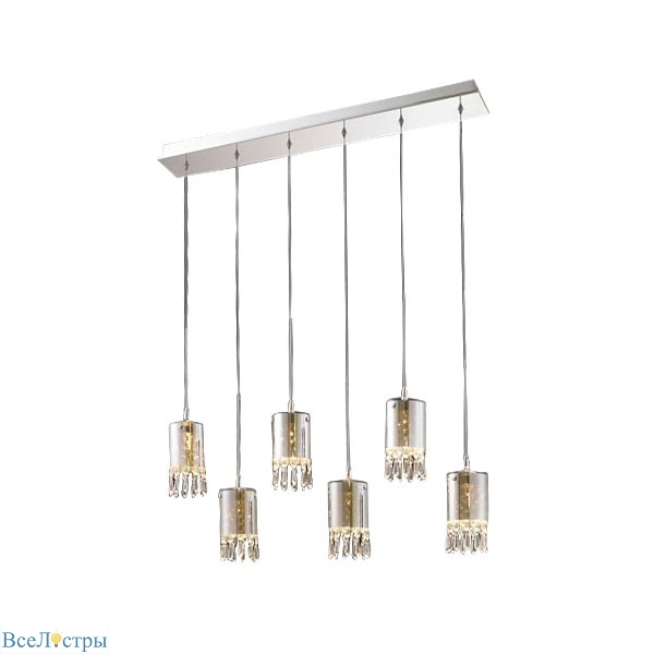 подвесной светильник delight collection crystal tube 6 md2544/6l
