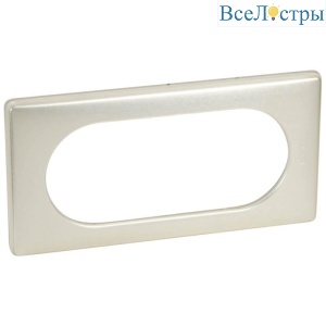 Рамка 4/5-модульная Legrand Celiane титан 068905
