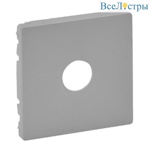 Лицевая панель Legrand Valena Life розетки TV алюминий 754762