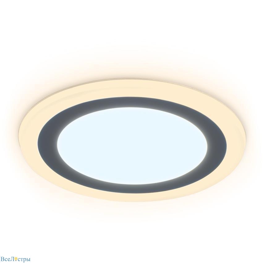 встраиваемый светодиодный светильник ambrella light downlight dcr379
