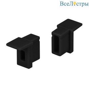 Заглушка Arlight SL-MINI-6-H9 BLACK c отверстием 044087