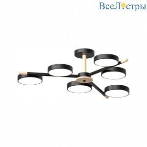 Люстра на штанге LED4U L3208-800 BK