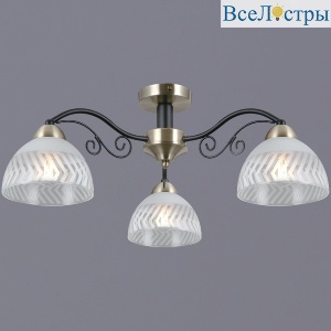 Потолочная люстра Illumico IL0435-3CSQ-24 BK AB SPICA