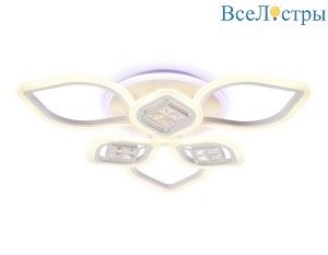 Потолочная светодиодная люстра Ambrella Light Acrylica Ice FA282