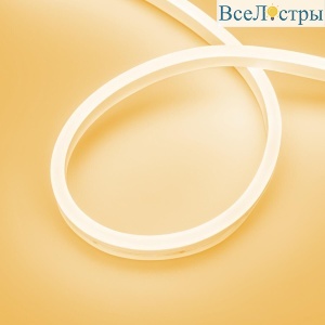 Гибкий неон Arligh 10W/m 120LED/m 2835SMD оранжевый 5M AURORA-PS-A120-16x8mm 24V Amber 036695