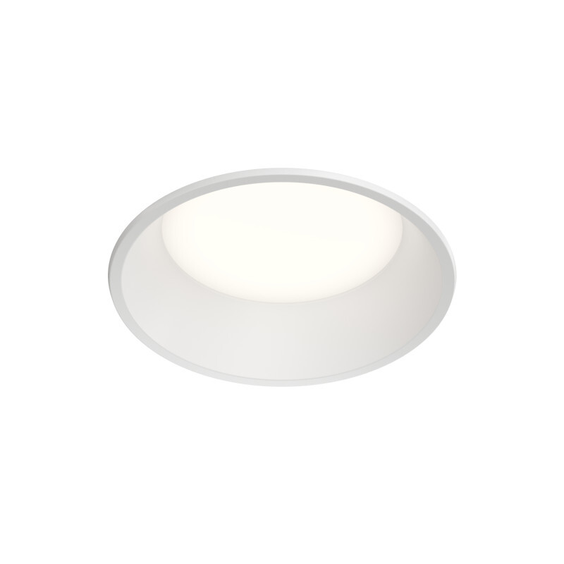 точечный встраиваемый влагозащищенный светильник denkirs trim dk2451-wh