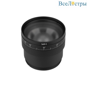Насадка с изменяемым углом Arlight LGD-ARTIFACT-ZOOMLENS-R65 (BK, 10-50 deg) (Металл) 059711