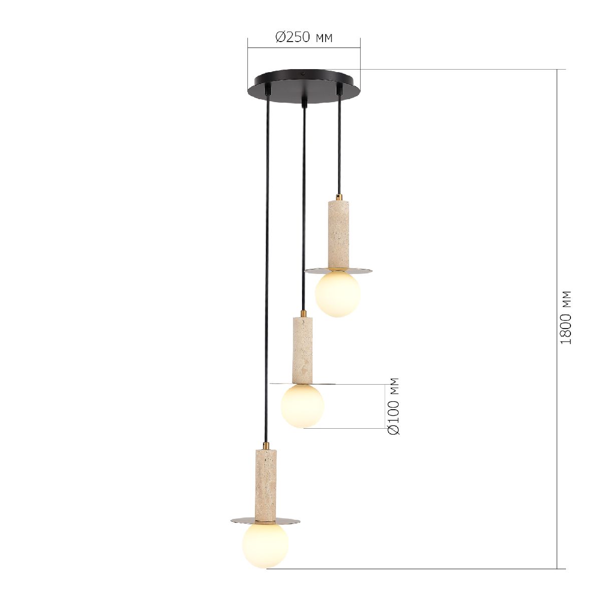 подвесной светильник st luce earthy sl1194.303.03