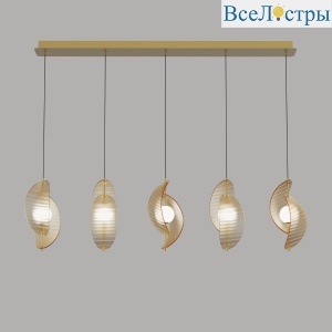 Подвесной светильник Delight Collection MD24030035-5B brass/amber