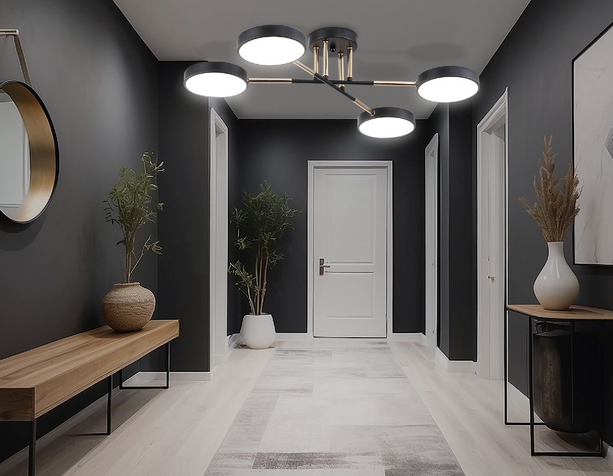 потолочная люстра ambrella light linetech comfort fl516332